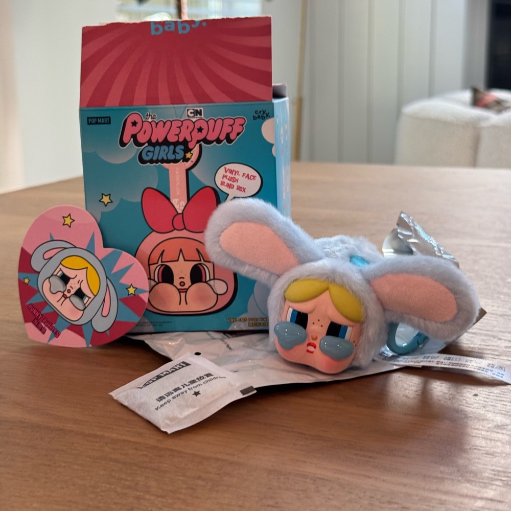 Pop Mart Crybaby - Powerpuff Girls - Bunny Bubbles